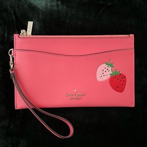 Kate Spade Wild Strawberries Wristlet